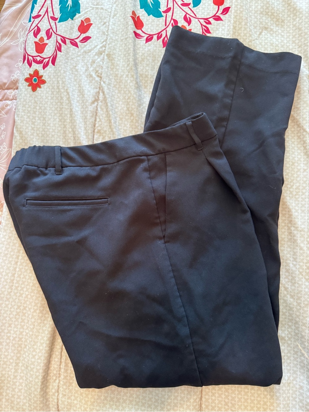 Old Navy Black Stretch Pants Slim Trouser/Jeans Size Large - Picture 6 of 9
